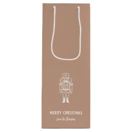 Personalized Family Name Merry Christmas Prince Geschenktüte Für Weinflaschen