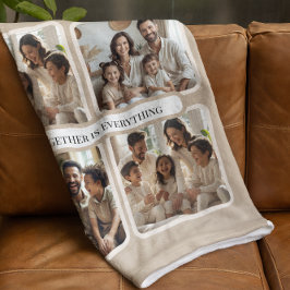 Personalized Family Photo-Together Is Everything Sherpadecke