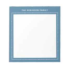Personalized Family Stationery Custom Notepad Notizblock