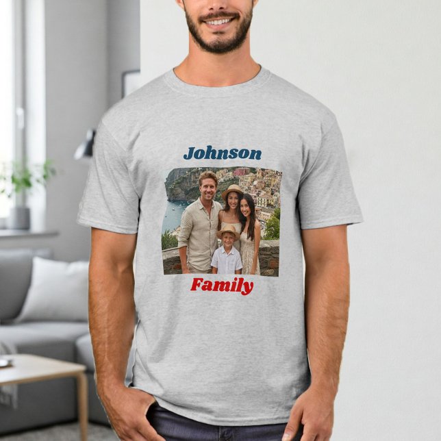 Personalized Family T-Shirt with Custom Text  (Von Creator hochgeladen)