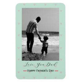 Personalized Father’s Day Photo Fridge Magnet