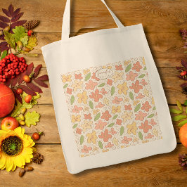 Personalized Floral Tote Bag – Gift for Her Tragetasche