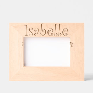 Personalized Foto frame Isabelle / Bilderrahmen Geätzte Rahmen