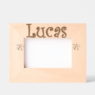 Personalized Foto frame Lucas / Bilderrahmen Geätzte Rahmen