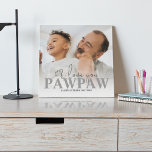 Personalized Foto Pawpaw Fotoplatte<br><div class="desc">Moderne personalisierte Foto-Plakette ideal für Väter Tag, Geburtstag, Weihnachten und vieles mehr. Ein Geschenk, das jeder Großvater Liebe machen würde! Die Keepake-Funktionen, die ich Ihnen, über Ihr Lieblingsfoto, personalisiert mit dem Vorlagentext "PAWPAW" und eine persönliche Nachricht. Schriftart Stile können geändert werden, indem Sie nach der Personalisierung auf den entsprechenden Link...</div>