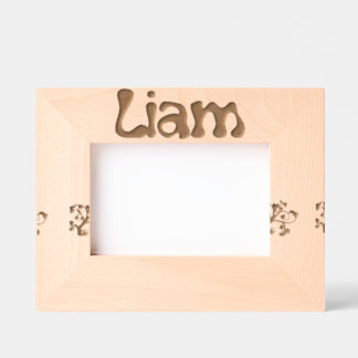 Personalized Foto von Frame Liam / Frame Foto Liam Geätzte Rahmen
