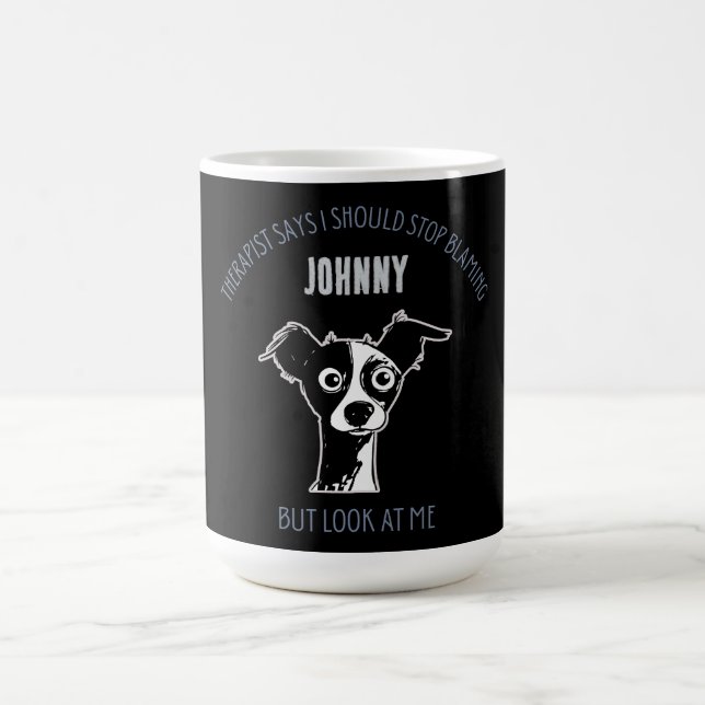 Personalized Funny – Custom Photo & Name Kaffeetasse (Mittel)