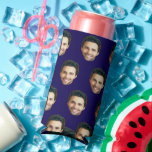 Personalized Funny Face Picture Unique Photo Selters Dosenkühler<br><div class="desc">Personalized Funny Face Picture Unique Photo Can Cooler</div>