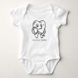  Personalized Funny Future Dentist Baby Bodysuite Baby Strampler