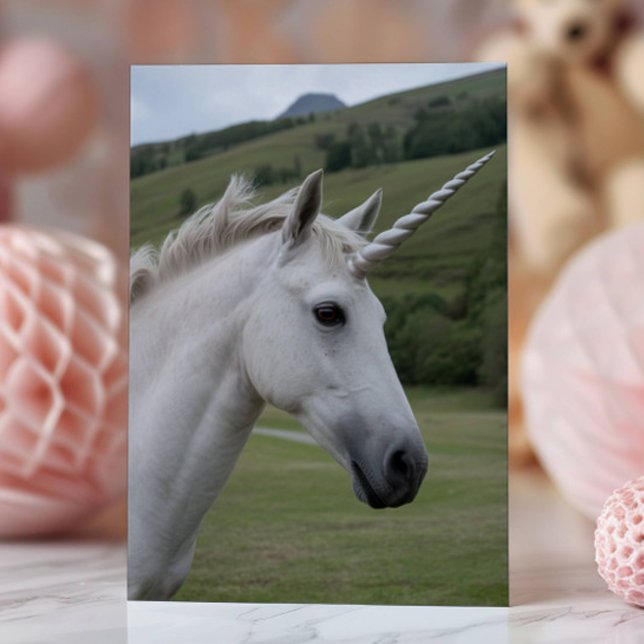 Personalized Funny Unicorn Birthday Karte (Von Creator hochgeladen)