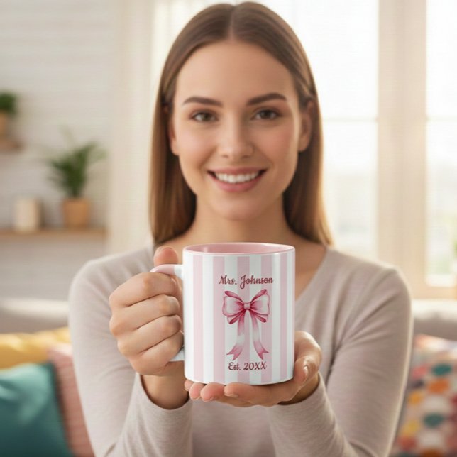 Personalized Future Mrs. Mug, Custom Engaged Mug Tasse (Von Creator hochgeladen)