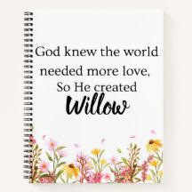 Personalized Genesis Chapter One Journal 