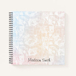 Personalized Geometric Pattern Notizbuch