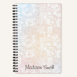 Personalized Geometric Pattern Notizbuch