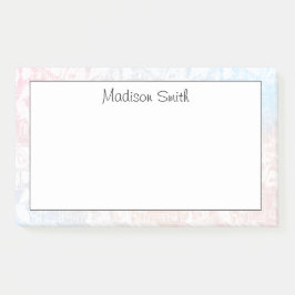 Personalized Geometric  Post-it Klebezettel