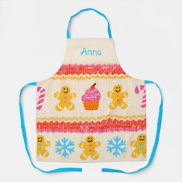 Personalized Gingerbread Baking Apron Schürze