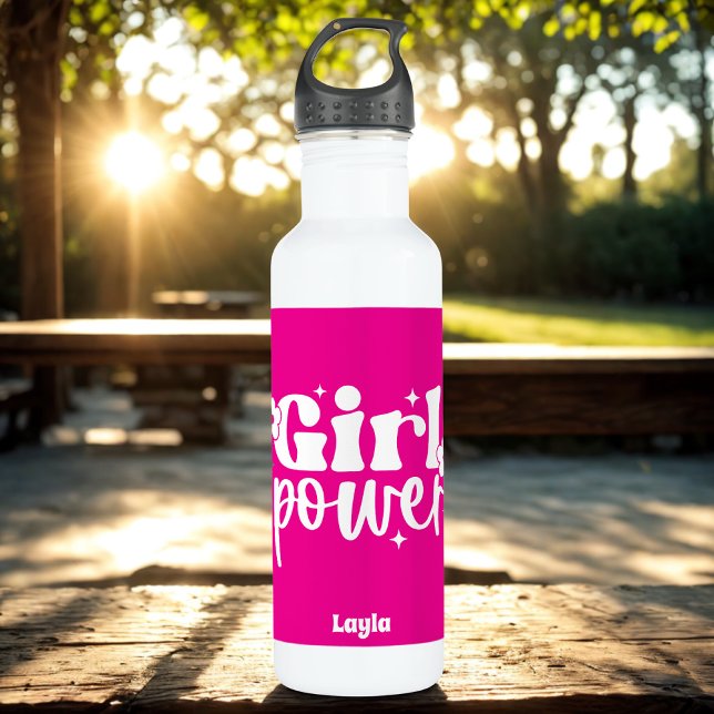 Personalized Girl Power Edelstahlflasche (Von Creator hochgeladen)
