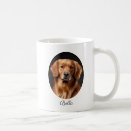 Personalized Golden Retriever by My Side Kaffeetasse