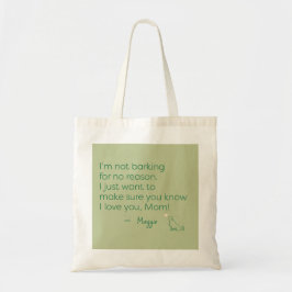 Personalized Golden Retriever Mom Tote Bag Gift Tragetasche