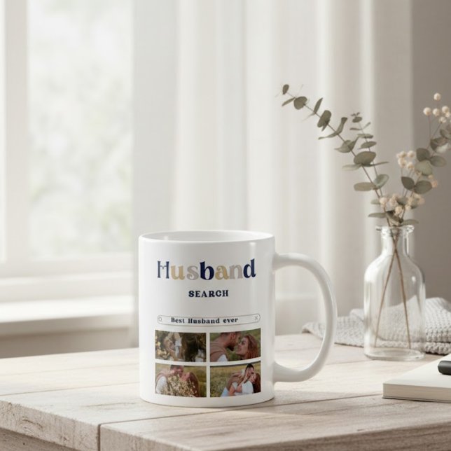 Personalized Google Search Best Husband Ever photo Kaffeetasse (Von Creator hochgeladen)