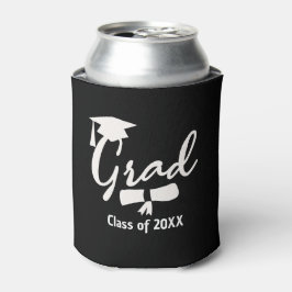 Personalized Graduation Beer Cooler, Custom Year Dosenkühler