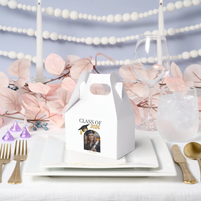 Personalized Graduation Favor Boxes Class of 2026 Geschenkschachtel (Hochzeit)