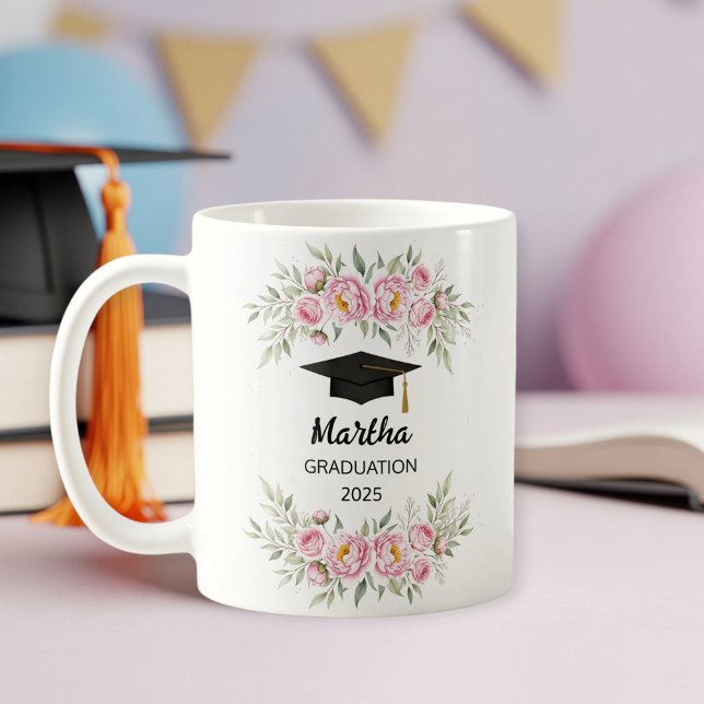 Personalized graduation gift for her, graduate mug kaffeetasse (Von Creator hochgeladen)