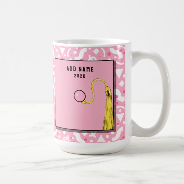 Personalized Graduation Keepsake Kaffeetasse (Rechts)