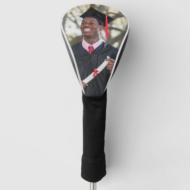 Personalized Graduation Photo Keepsake Memory Gift Golf Headcover (Vorderseite)