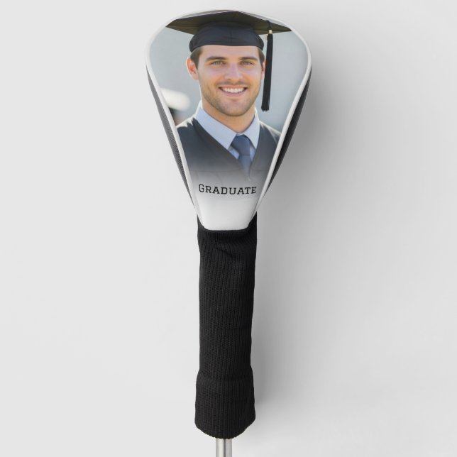 Personalized Graduation Photo Keepsake Memory Gift Golf Headcover (Vorderseite)