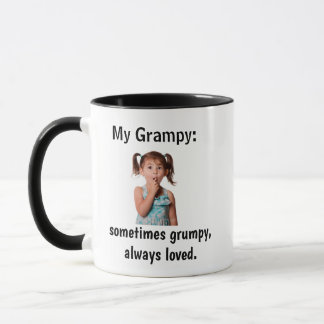 Personalized Granddaughter Photo Tasse