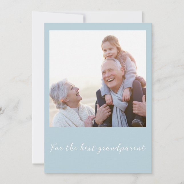 Personalized Grandfather's Day Card Karte (Vorderseite)