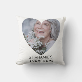 Personalized Grandma Pillow – Photo, Name & Year  Kissen