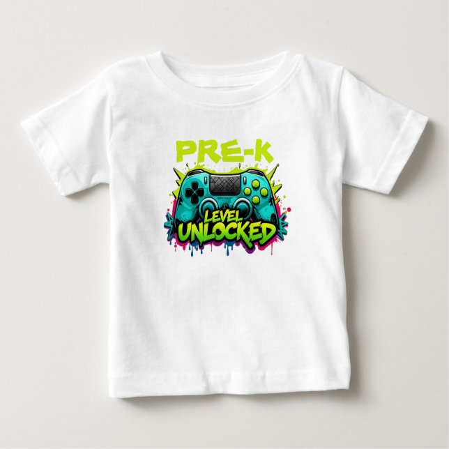 Personalized Graphic Toddler - Back To School Baby T-shirt (Vorderseite)
