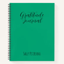 Personalized Gratitude Journal | Custom Name Daily