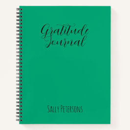Personalized Gratitude Journal | Custom Name Daily Notizbuch
