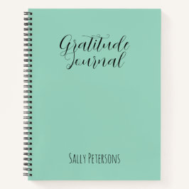 Personalized Gratitude Journal | Custom Name Daily Notizbuch