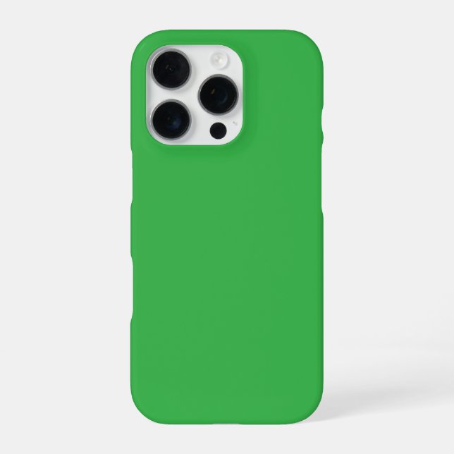 Personalized Green iPhone Case with Custom Hülle (Rückseite)