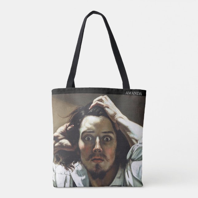 Personalized Gustave Courbet Desperate Man (Rückseite)