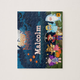 Personalized Halloween Kid Puzzle