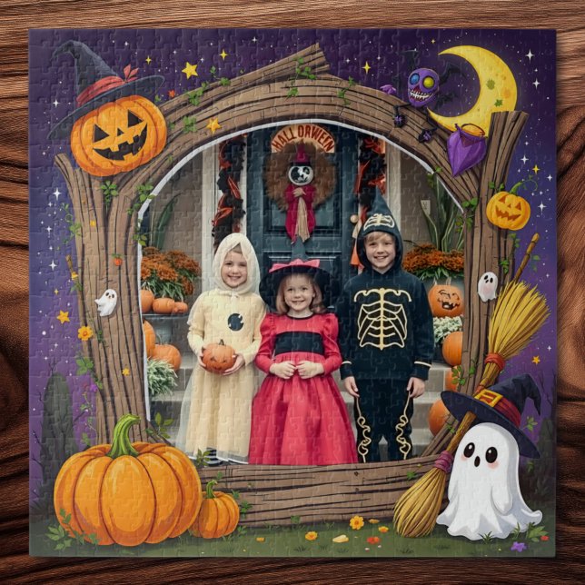 Personalized Halloween Photo Puzzle (Von Creator hochgeladen)