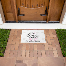 Personalized Happy Easter Door Mat Fußmatte