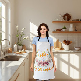 Personalized Happy Mother’s Day Floral Apron Schürze