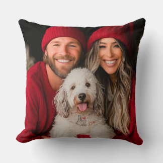 Personalized Holiday Memory Cushion for Home Décor Kissen