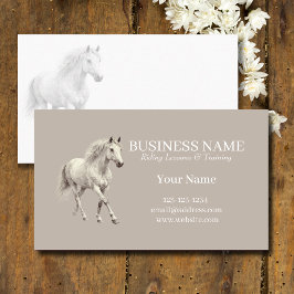 Personalized Horse Trainer Business Cards Visitenkarte