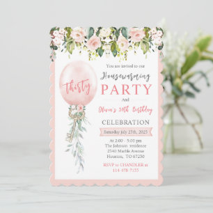 Personalized Housewarming and Birthday Einladung