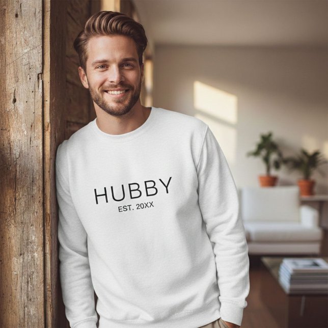 Personalized Hubby Sweatshirt (Von Creator hochgeladen)