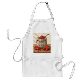 Personalized Hungarian Kalocsai Paprika Apron Schürze