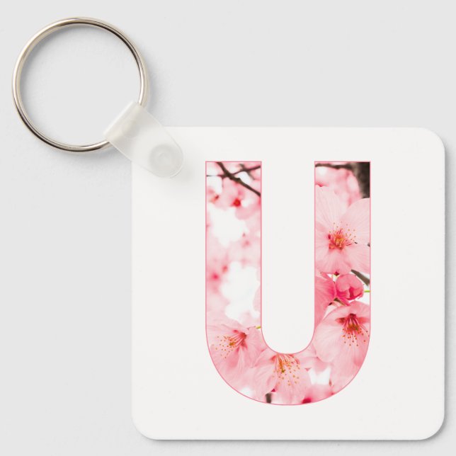 Personalized Initial Name Traits Keychain Gift Schlüsselanhänger (Vorderseite)