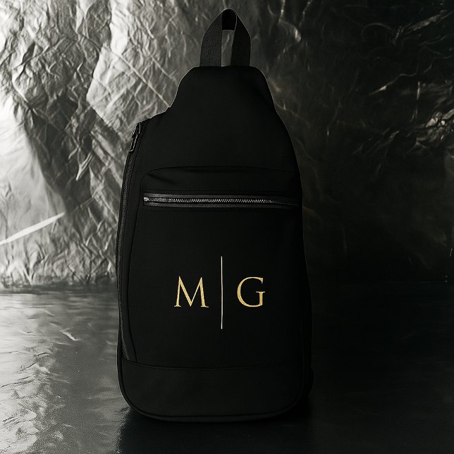 Personalized Initials Classic Fashion Sling Bag (Von Creator hochgeladen)